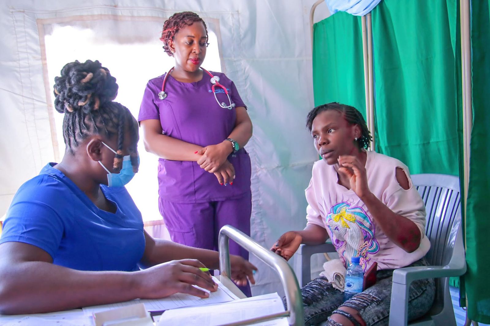Endosurge Camps - Medical team performing endoscopy